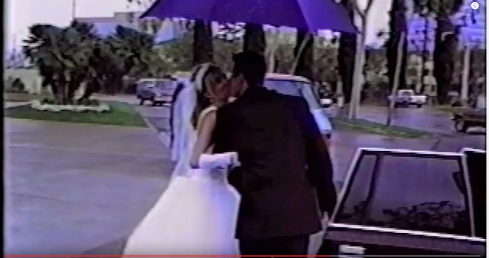 Victorya and Will on their wedding day